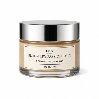 Blueberry Facial Scrub - Dry to Normal Skin - Dzastina Agata Natural