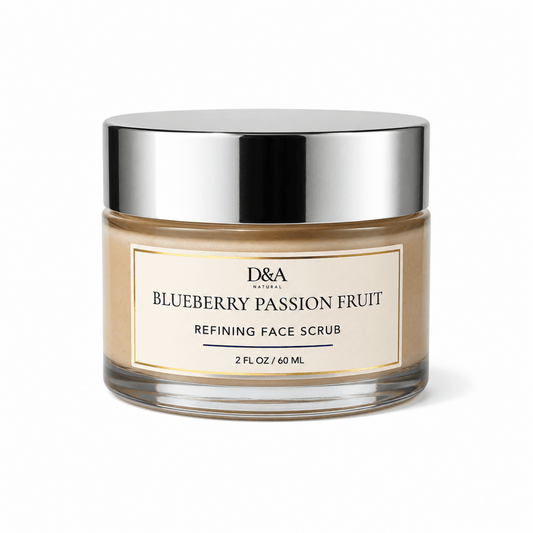 Blueberry Facial Scrub - Dry to Normal Skin - Dzastina Agata Natural