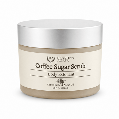 Coffee Sugar Scrub D&A Natural - Dzastina Agata Natural