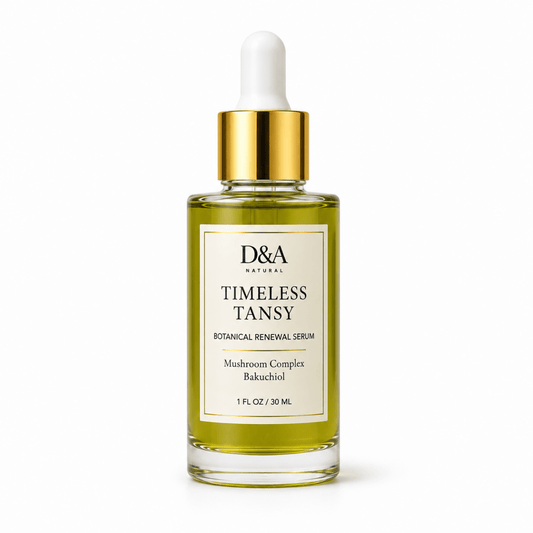 Timeless Tansy Facial Serum - Mature & Anti-Aging Skin - Dzastina Agata Natural