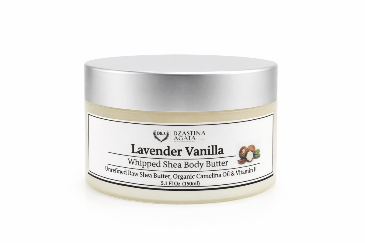 D&A Lavender Vanilla Shea Butter - Dzastina Agata Natural