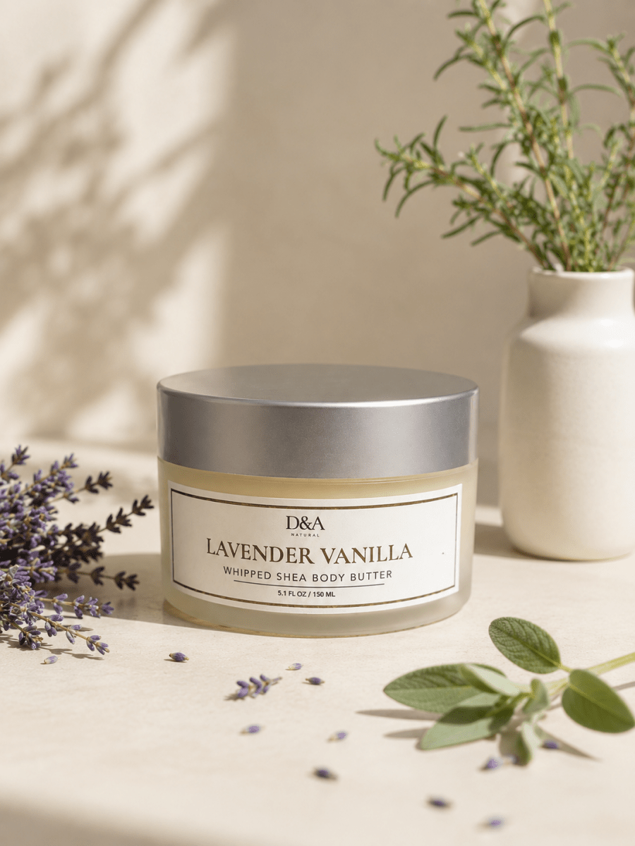 D&A Lavender Vanilla Shea Butter - Dzastina Agata Natural