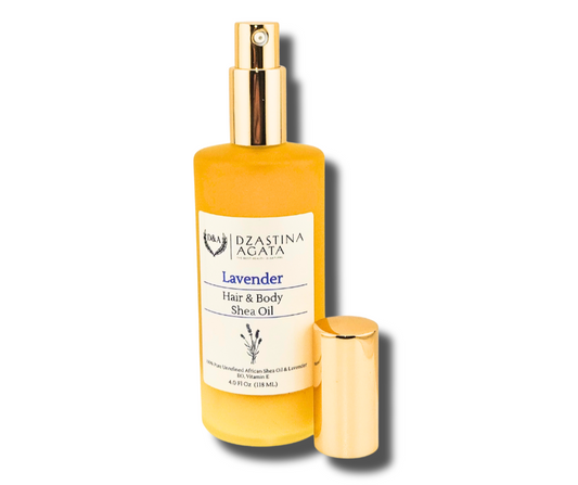 D&A Lavender Shea Hair & Body Oil