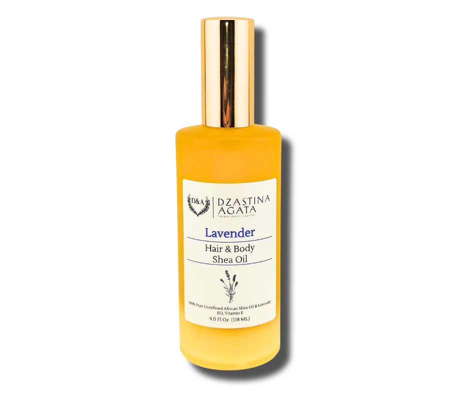 D&A Lavender Shea Hair & Body Oil