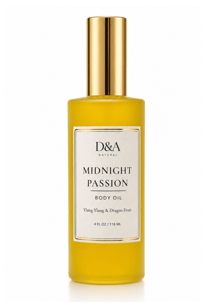 D&A Midnight Passion Body Oil - Dzastina Agata Natural