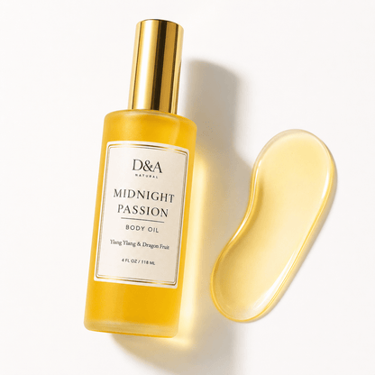 D&A Midnight Passion Body Oil - Dzastina Agata Natural