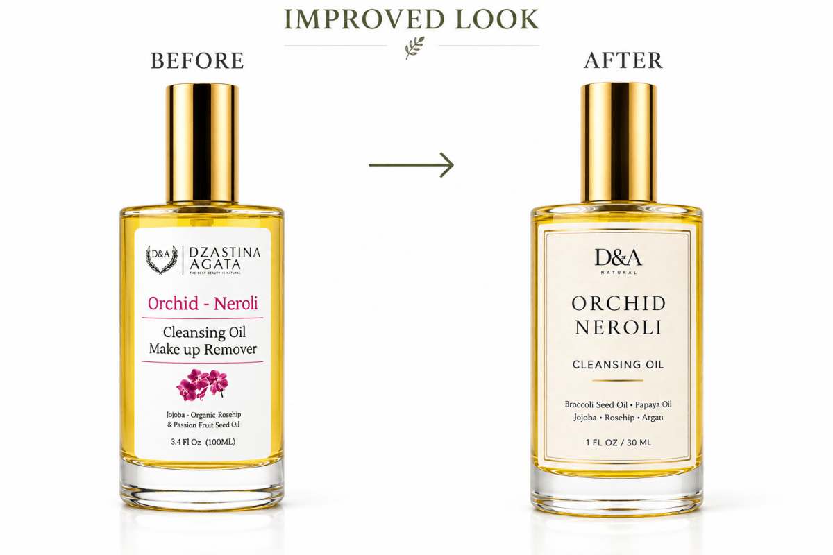 Orchid Neroli Cleansing Oil - Dzastina Agata Natural