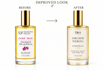 Orchid Neroli Cleansing Oil - Dzastina Agata Natural