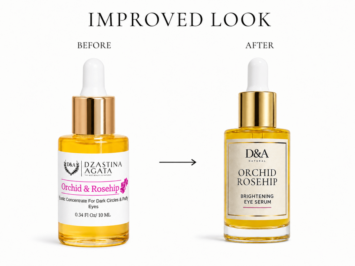 Orchid & Rosehip Brightening Eye Serum - Dzastina Agata Natural