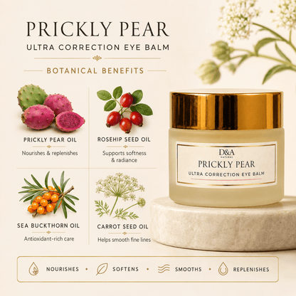 Prickly Pear Eye Balm- Rejuvenate And Refresh Your Eyes - Dzastina Agata Natural