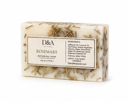 Rosemary Soap with Argan Oil and Rosemary Essential Oil - Dzastina Agata Natural