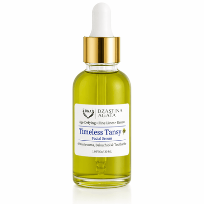 Timeless Tansy Facial Serum - Mature & Anti - Aging Skin - Dzastina Agata Natural